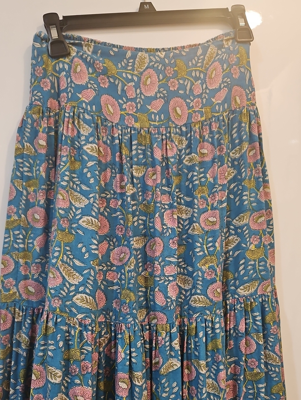 Natural Life Floral Tiered Maxi Skirt - Picture 2 of 7